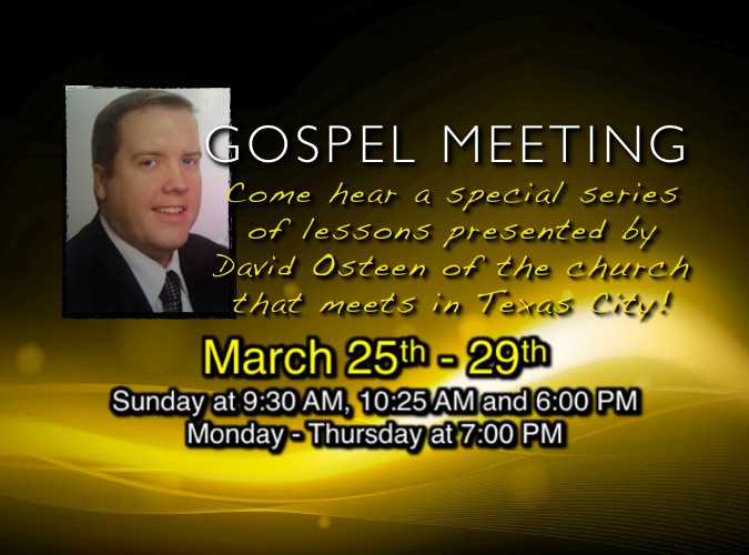 2012 Spring Meeting With David Osteen