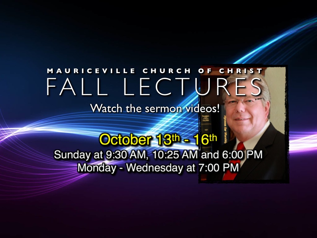 2013 Fall Lectures with Tim Stevens
